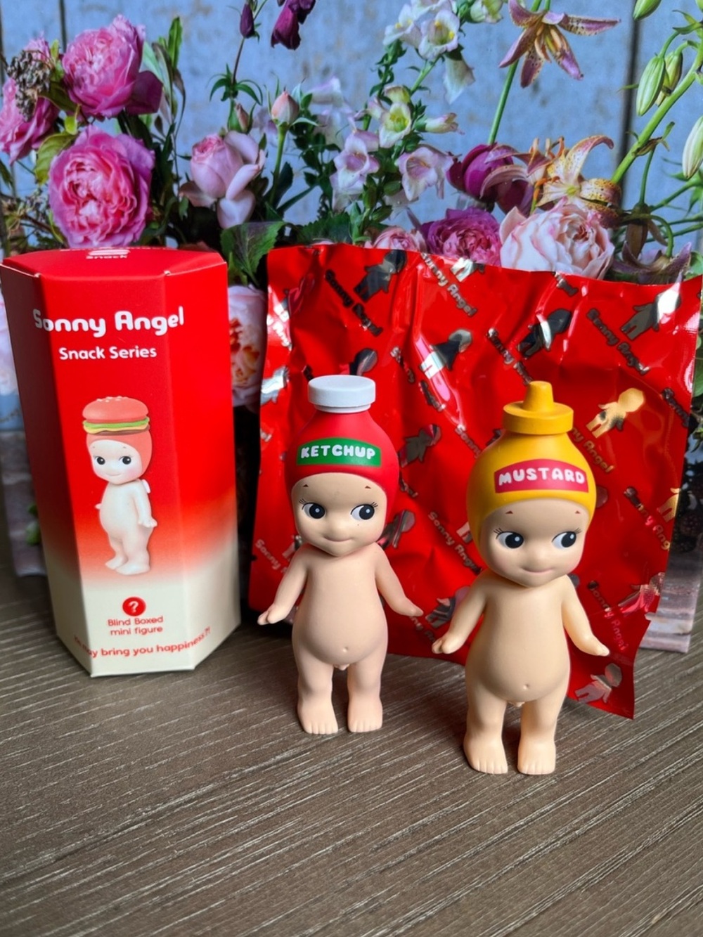 Sonny Angel KETCHUP MUSTARD Figure Snack Series AUTHENTIC Factory Fresh Doll NEW - Picture 9 of 10